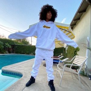 Brand New White Drew House Hoodie